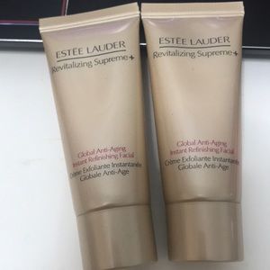 Ester Lauder Revitalizing Exfoliant+cleanse foam